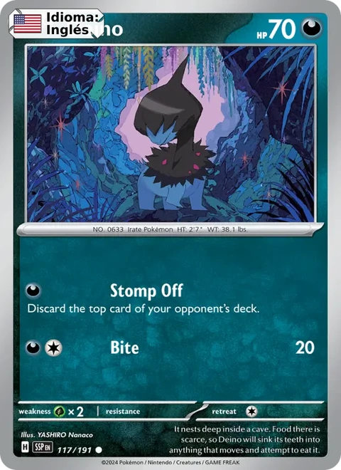 Deino (117) — Surging Sparks