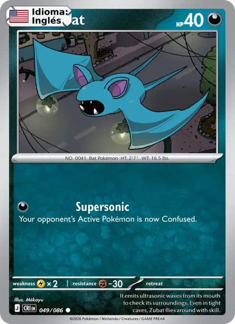 Zubat (049) — Chaos Rising