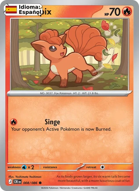 Vulpix (008) — Chaos Rising