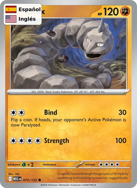 Onix (070) — Mega Evolution