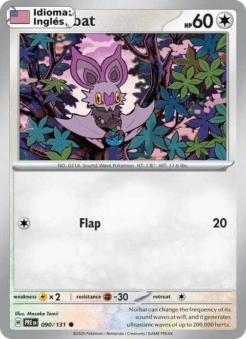Noibat (090) — Prismatic Evolutions