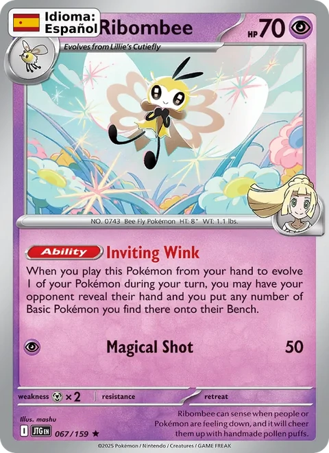 Lillie's Ribombee (067) — Journey Together