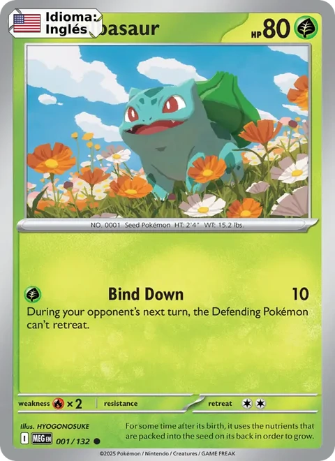 Bulbasaur (001) — Mega Evolution