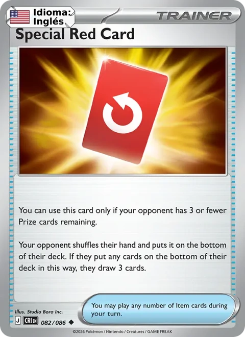 Special Red Card (082) — Chaos Rising
