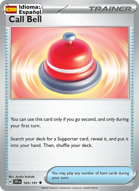 Call Bell (165) — Surging Sparks