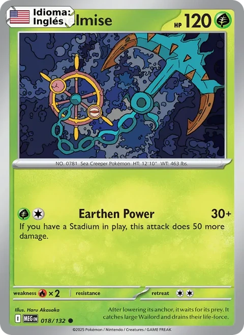 Dhelmise (018) — Mega Evolution
