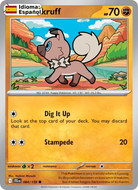 Rockruff (084) — Journey Together