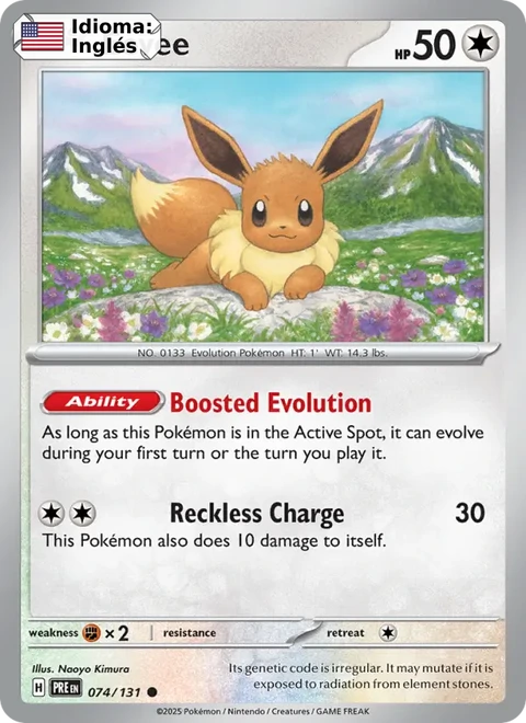 Eevee (074) — Prismatic Evolutions