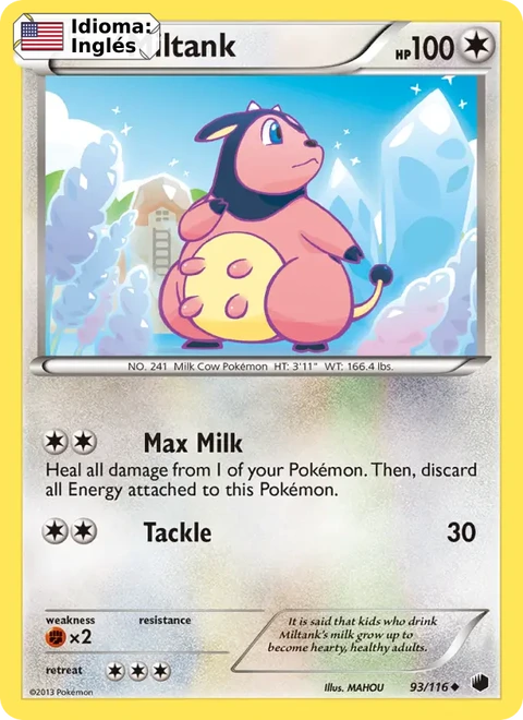 Miltank (93) — Plasma Freeze