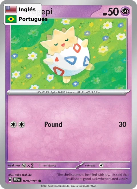 Togepi (070) — Surging Sparks