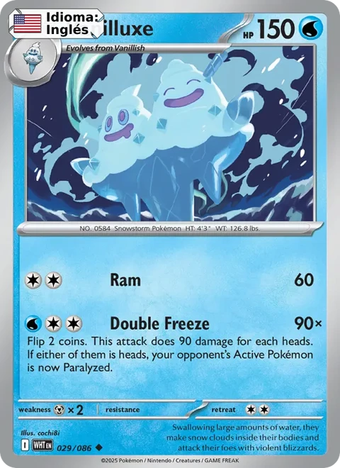 Vanilluxe (029) — White Flare