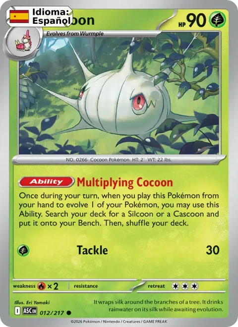 Silcoon (012) — Ascended Heroes