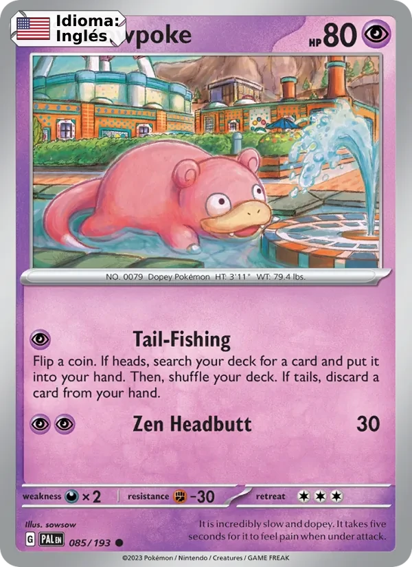 Slowpoke (085) — Paldea Evolved