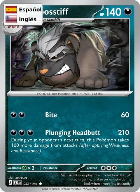 Mabosstiff (058) — Pitch Black