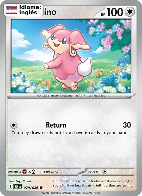 Audino (074) — Black Bolt