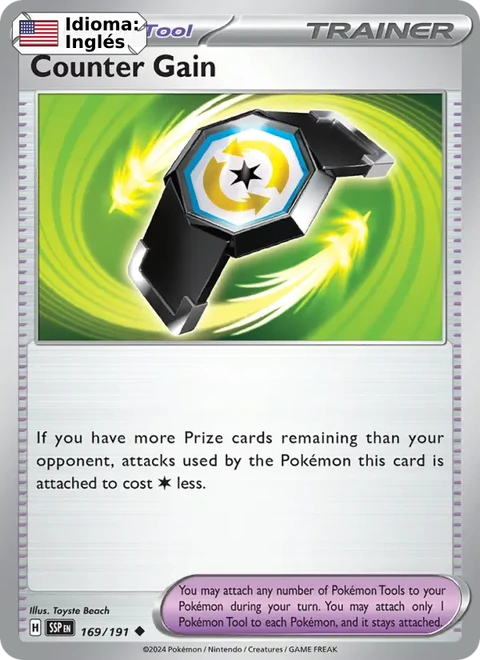 Counter Gain (169) — Surging Sparks
