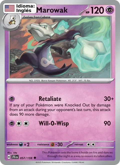 Alolan Marowak (057) — Journey Together