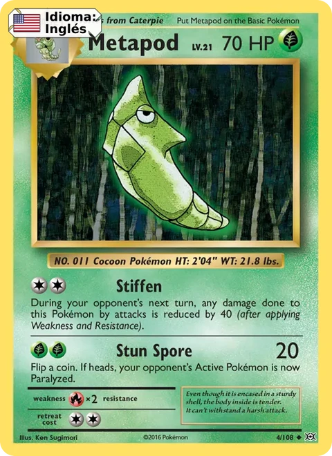 Metapod (4) — Evolutions