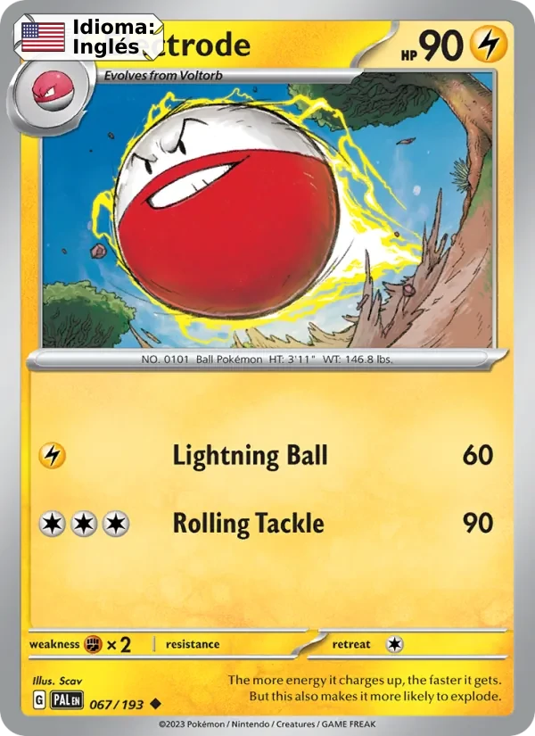 Electrode (067) — Paldea Evolved