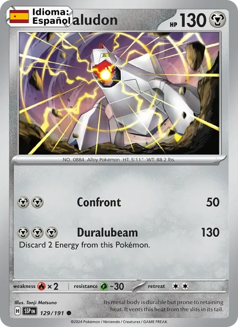 Duraludon (129) — Surging Sparks
