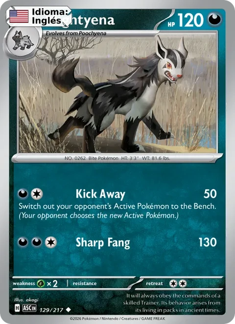 Mightyena (129) — Ascended Heroes