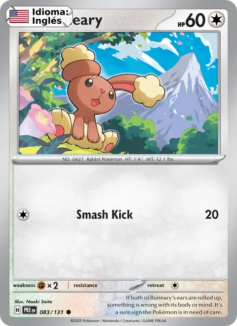 Buneary (083) — Prismatic Evolutions