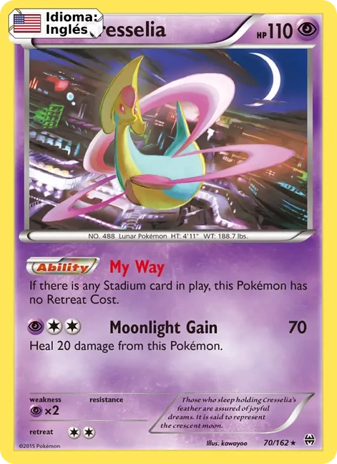 Cresselia (70) — BREAKthrough