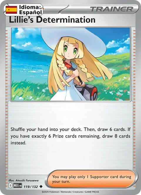 Lillie's Determination (119) — Mega Evolution