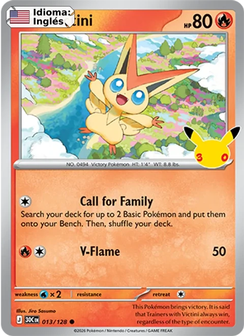 Victini (013) — 30th Celebration
