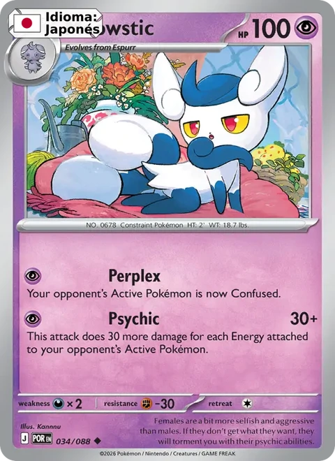 Meowstic (034) — Perfect Order