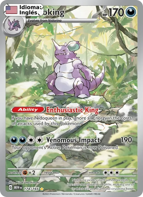 Nidoking (174) — 151