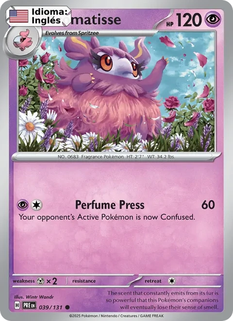 Aromatisse (039) — Prismatic Evolutions