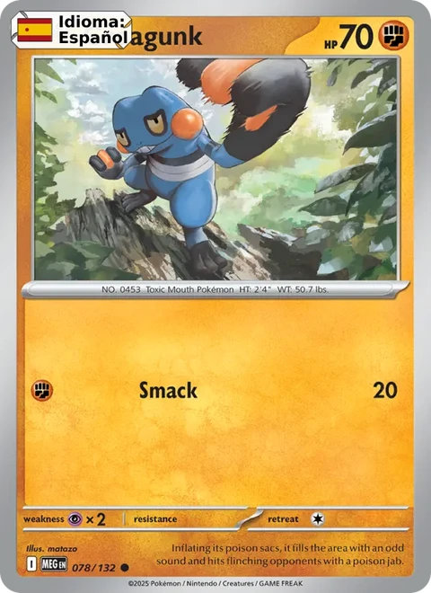 Croagunk (078) — Mega Evolution