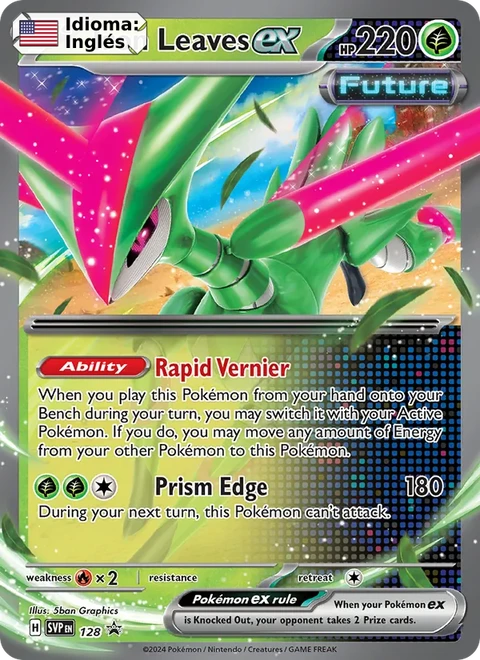 Iron Leaves ex (128) — SVP Black Star Promos