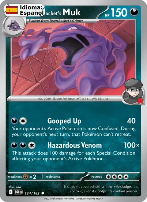 Team Rocket's Muk (124) — Destined Rivals
