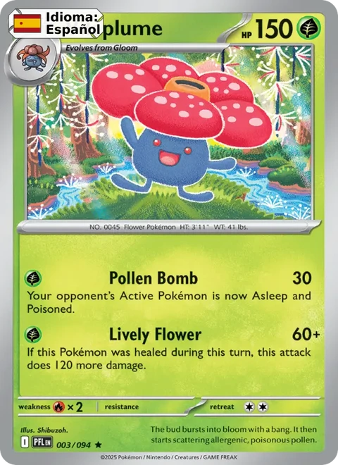 Vileplume (003) — Phantasmal Flames