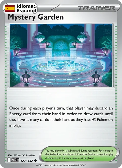 Mystery Garden (122) — Mega Evolution