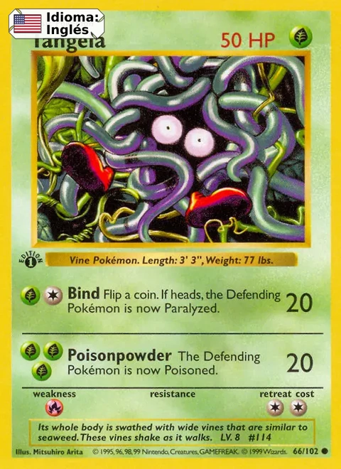 Tangela (66) — Base Set