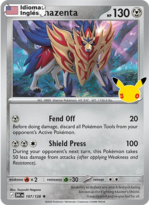 Zamazenta (107) — 30th Celebration