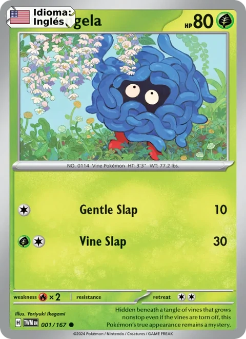 Tangela (001) — Twilight Masquerade