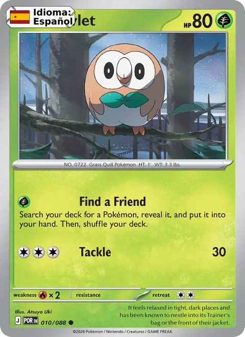 Rowlet (010) — Perfect Order