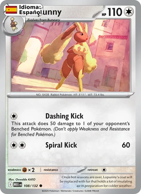 Lopunny (108) — Mega Evolution