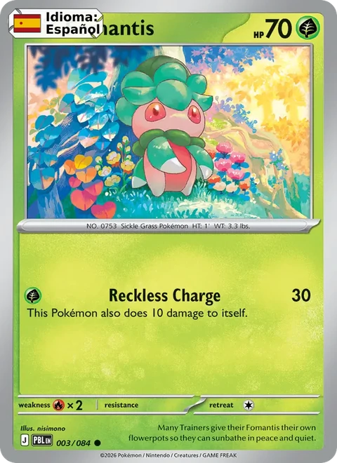 Fomantis (003) — Pitch Black