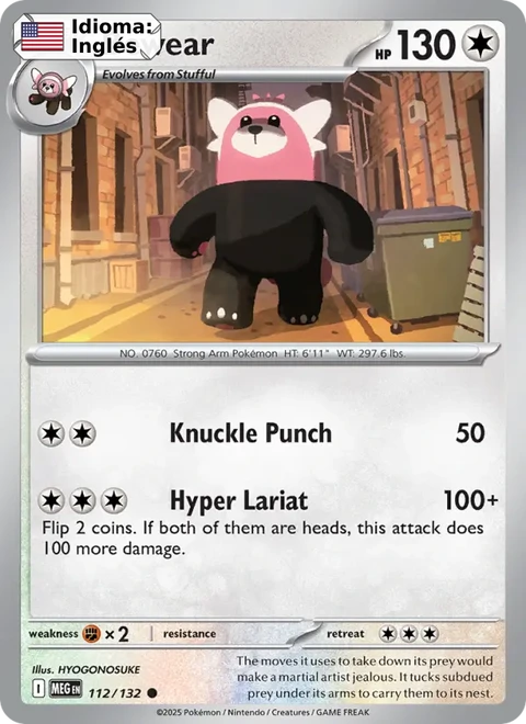 Bewear (112) — Mega Evolution