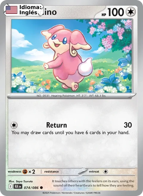 Audino (074) — Black Bolt