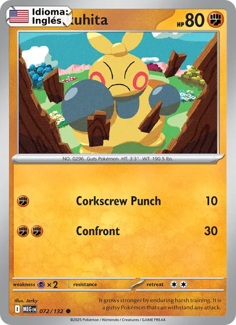 Makuhita (072) — Mega Evolution