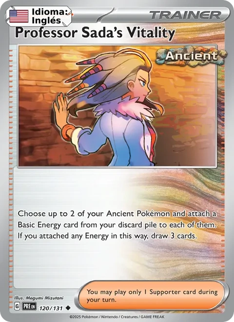 Professor Sada's Vitality (120) — Prismatic Evolutions