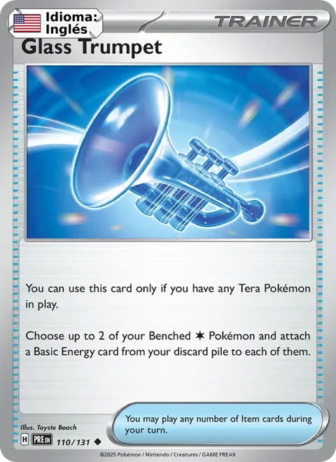 Glass Trumpet (110) — Prismatic Evolutions