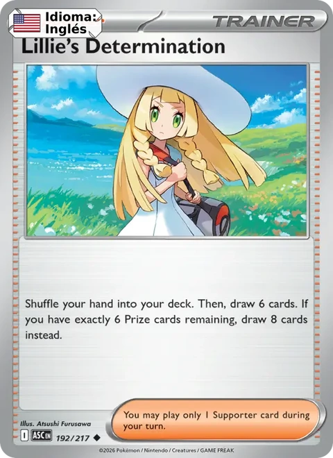 Lillie's Determination (192) — Ascended Heroes