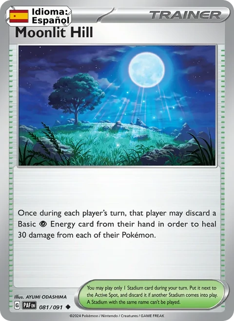 Moonlit Hill (081) — Paldean Fates